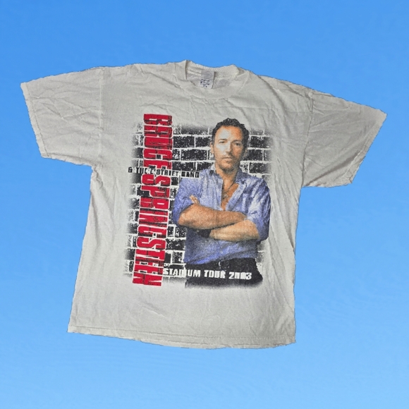 Delta Other - Vintage Bruce Springsteen Concert Tshirt 2003 Stadium Tour Size Large